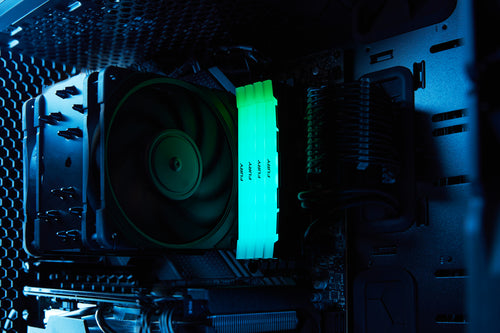 Kingston Technology FURY 32GB 3600MT/s DDR4 CL16 DIMM (Kit of 2) 1Gx8 Renegade RGB Kingston Technology FURY 32GB 3600MT/s DDR4 CL16 DIMM (Kit of 2) 1Gx8 Renegade RGB
